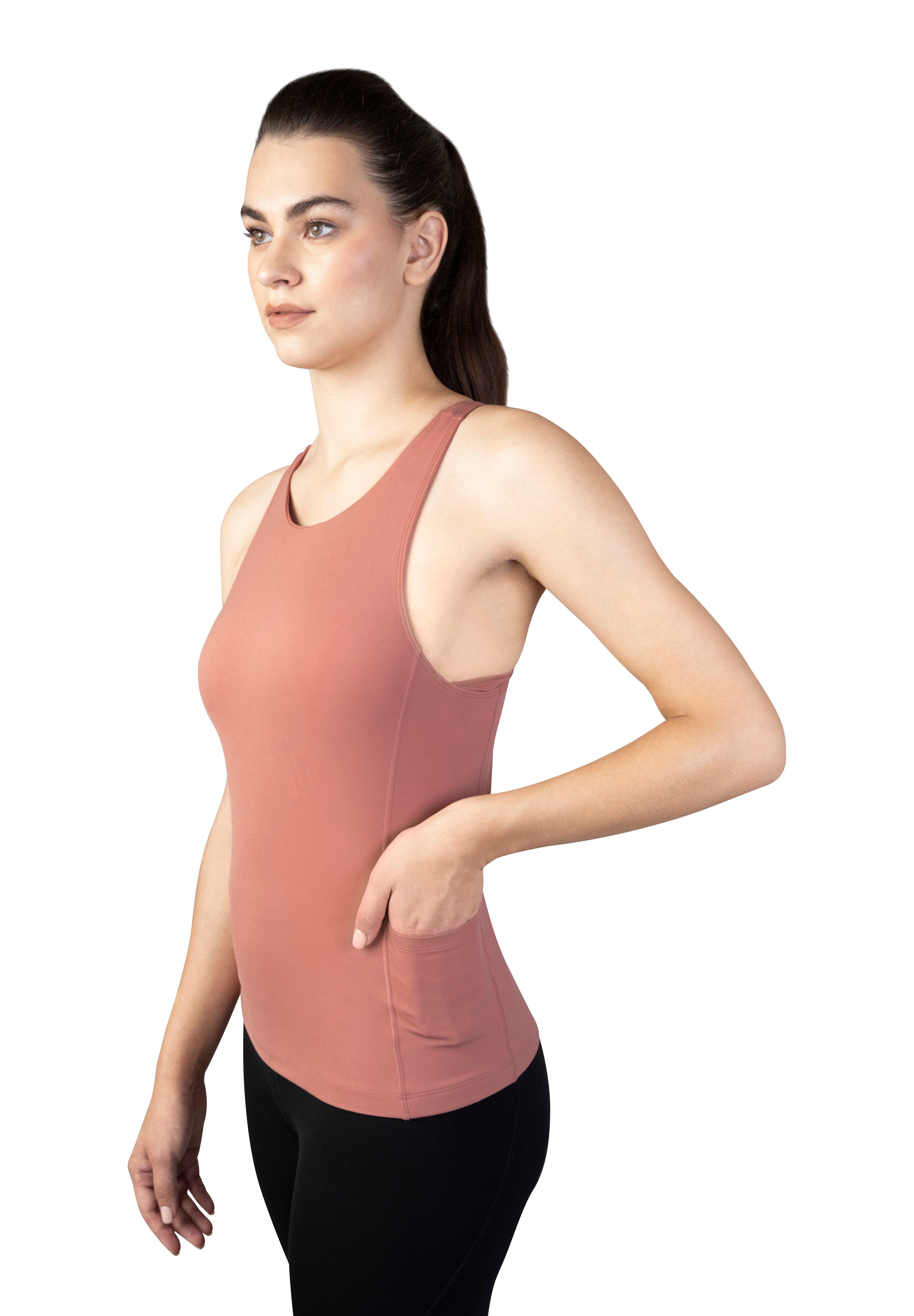 CorEnabl Form Fit Support Tank – breathable activewear that moves with you.